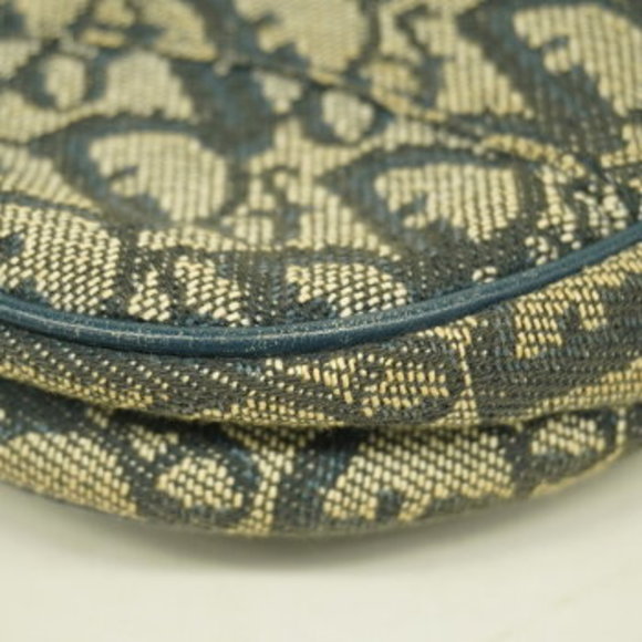 Christian Dior Trotter Canvas Saddle Pouch - Picture 8 of 12